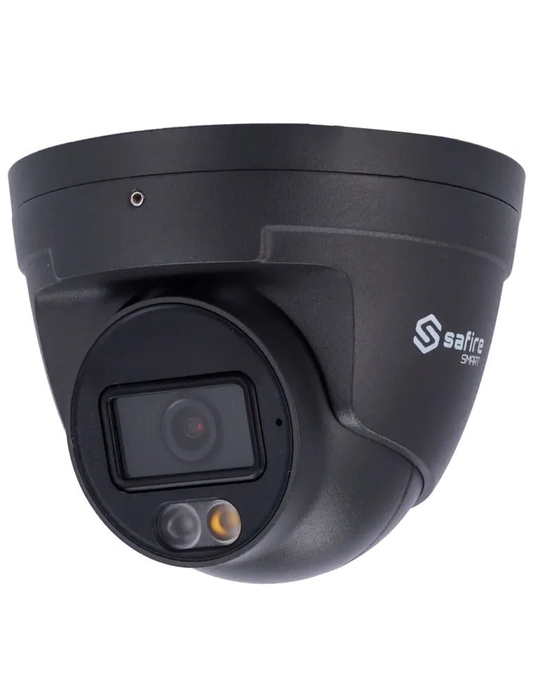 Safire Smart - Cámara Turret IP gama I1 AI Avanzada y DualLight - Reso