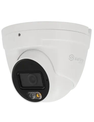 Safire Smart - Cámara Turret IP gama B1 con luz dual - Resolución 6 Me