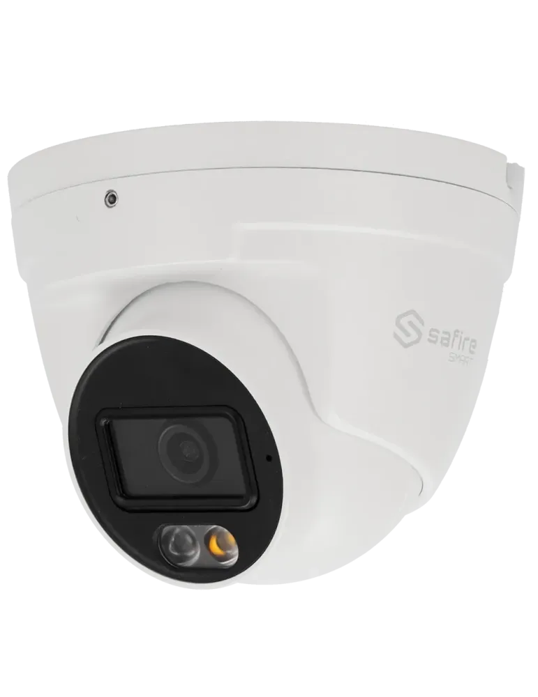 Safire Smart - Cámara Turret IP gama B1 con luz dual - Resolución 6 Me