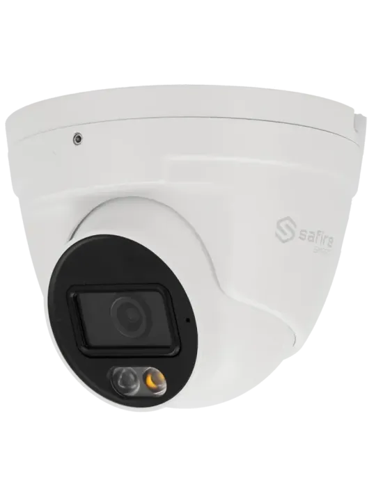 Safire Smart - Cámara Turret IP gama B1 con luz dual - Resolución 6 Me