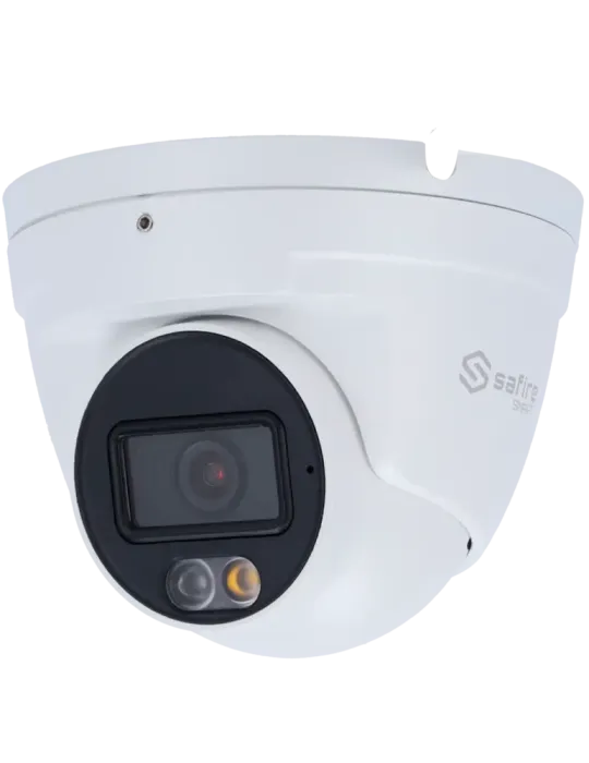 Safire Smart - Cámara Turret IP gama I1 AI Avanzada y DualLight - Reso