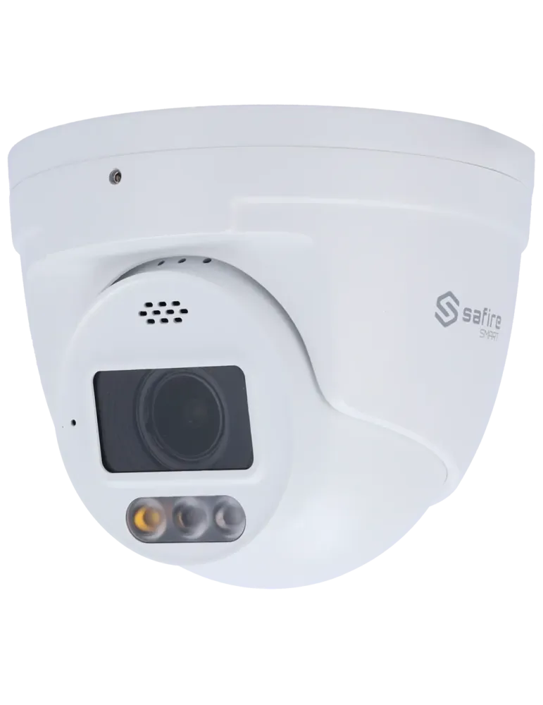 Safire Smart - Cámara Turret IP gama I1 AI Avanzada y DualLight - Reso