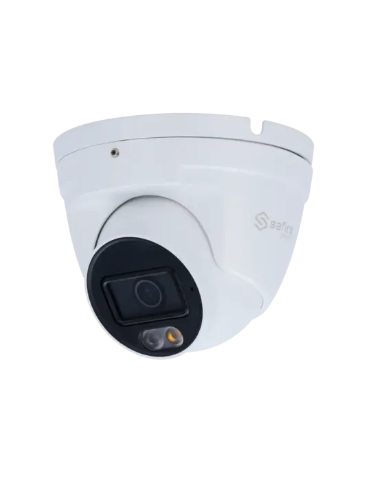 Safire Smart - Cámara Turret IP gama B1 con luz dual - Resolución 8 Me