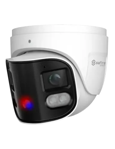 Safire Smart - Cámara Turret IP gama I1 panorámica disuasoria - Resolu