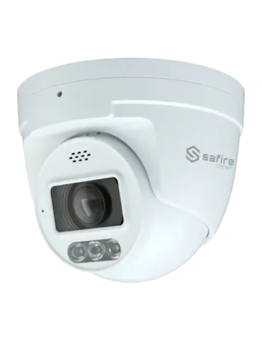 Safire Smart - Cámara Turret IP gama I1 con Disuasión activa - Resoluc