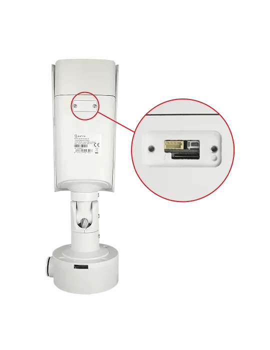 SAFIRE Cámara térmica Dual IP Safire - 160x120 VOx | Lente 10mm - Sens