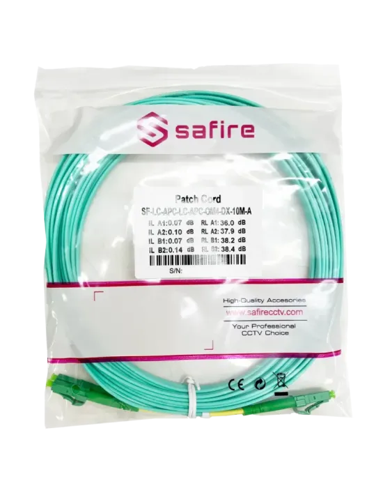 SAFIRE Cable de conexión de fibra óptica - Fibra multimodo OM4 - Conec
