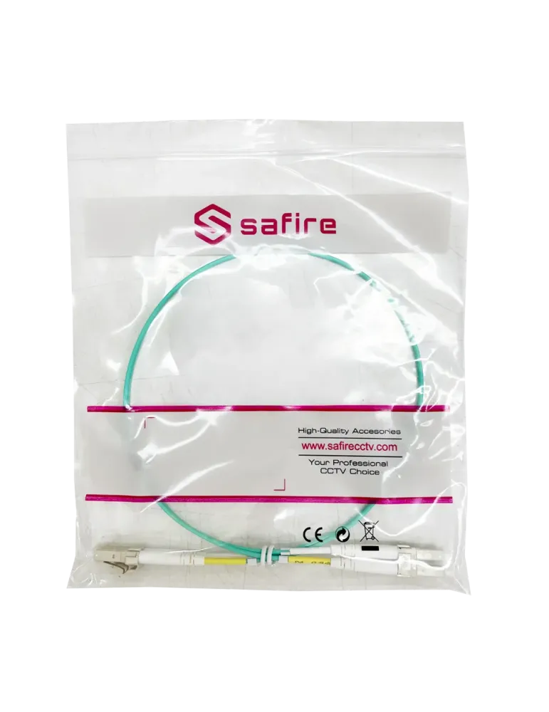 SAFIRE Cable de conexión de fibra óptica - Fibra multimodo OM4 - Conec