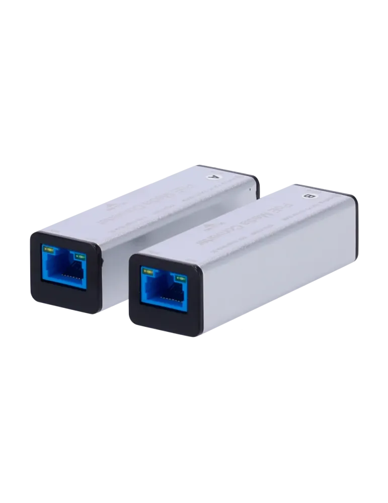 Safire Kit de conversor de medios (2 unidades) - 1x Puerto Ethernet RJ