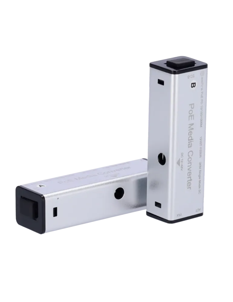 Safire Kit de conversor de medios (2 unidades) - 1x Puerto Ethernet RJ