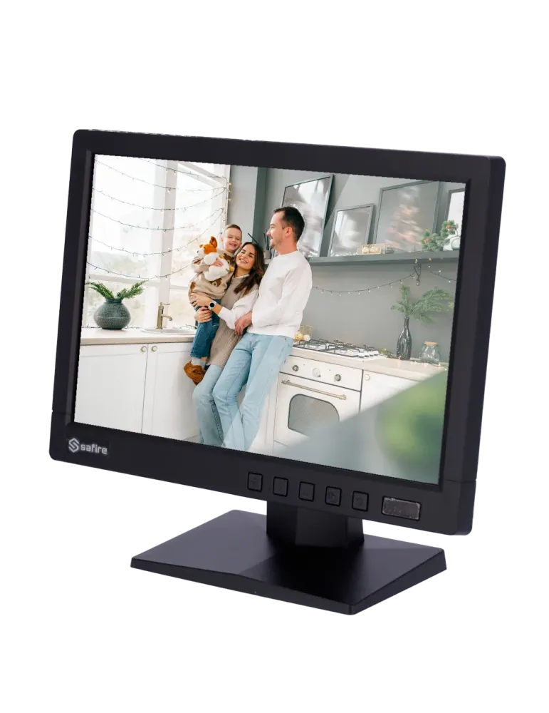 SAFIRE Monitor 10″ - Resolución WXGA - Refresco 60 / 75 Hz - Contraste
