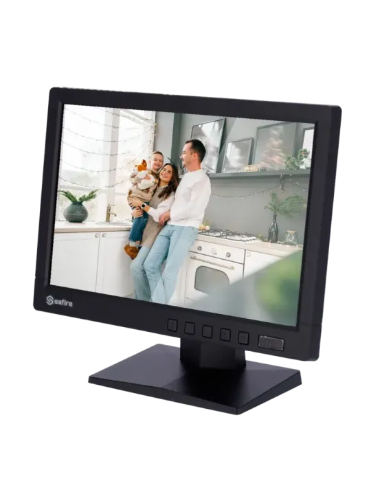 SAFIRE Monitor 10″ - Resolución WXGA - Refresco 60 / 75 Hz - Contraste