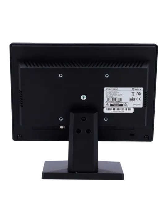 SAFIRE Monitor 10″ - Resolución WXGA - Refresco 60 / 75 Hz - Contraste