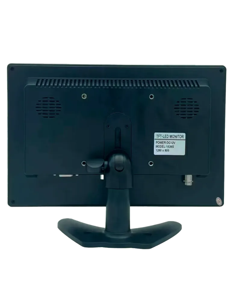 SAFIRE Monitor 10″ - Resolución WXGA - Refresco 60 Hz - Contraste 800: