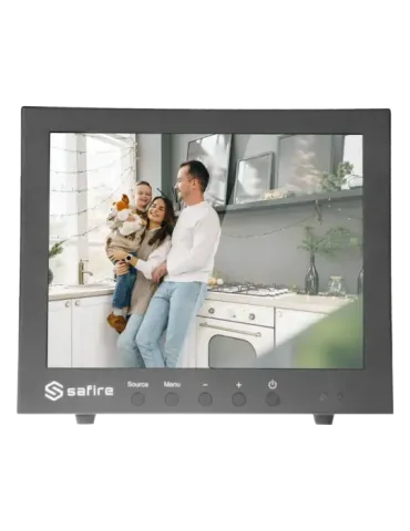SAFIRE Monitor 10″ - Resolución XGA - Refresco 60 / 75 Hz - Contraste