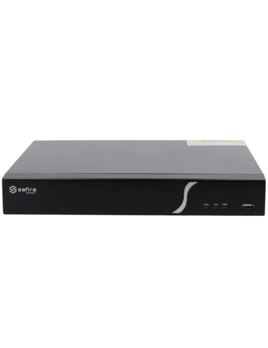 Safire Smart - Grabador NVR para cámaras IP gama B2 - 4CH vídeo / 4 Pu