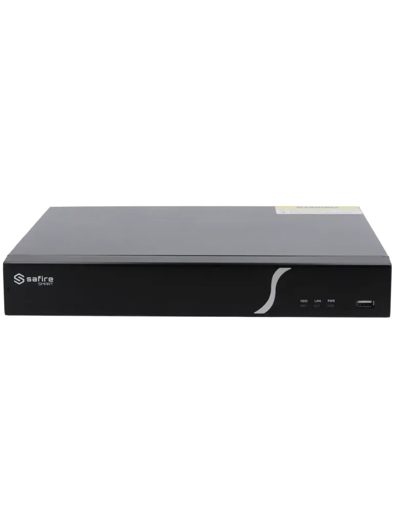 Safire Smart - Grabador NVR para cámaras IP gama B2 - 4CH vídeo / 4 Pu