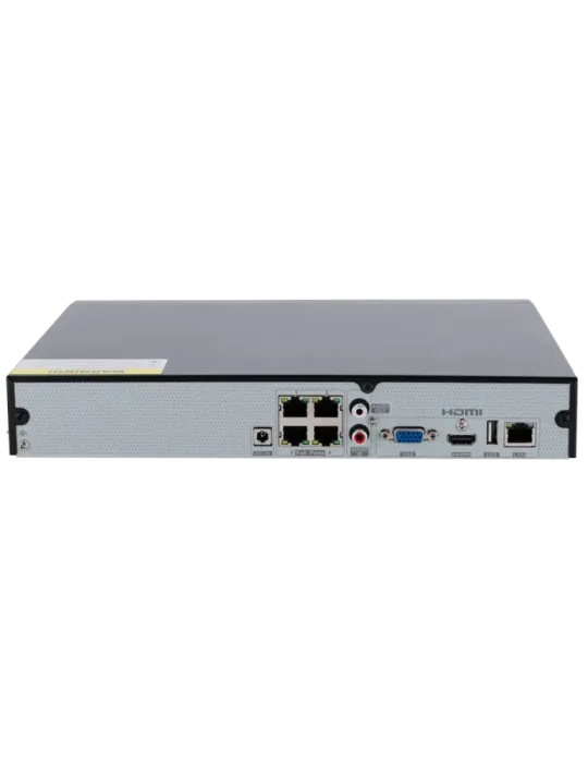 Safire Smart - Grabador NVR para cámaras IP gama B2 - 4CH vídeo / 4 Pu