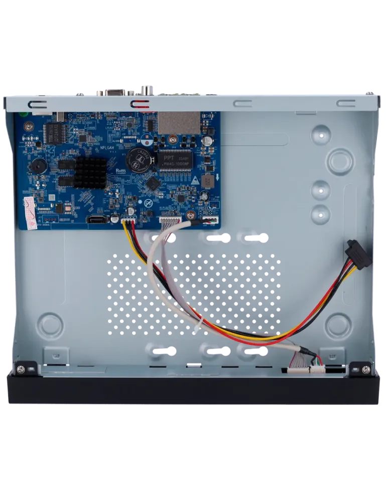 Safire Smart - Grabador NVR para cámaras IP gama B2 - 4CH vídeo / 4 Pu