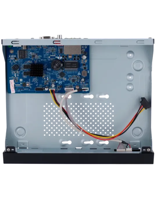 Safire Smart - Grabador NVR para cámaras IP gama B2 - 4CH vídeo / 4 Pu