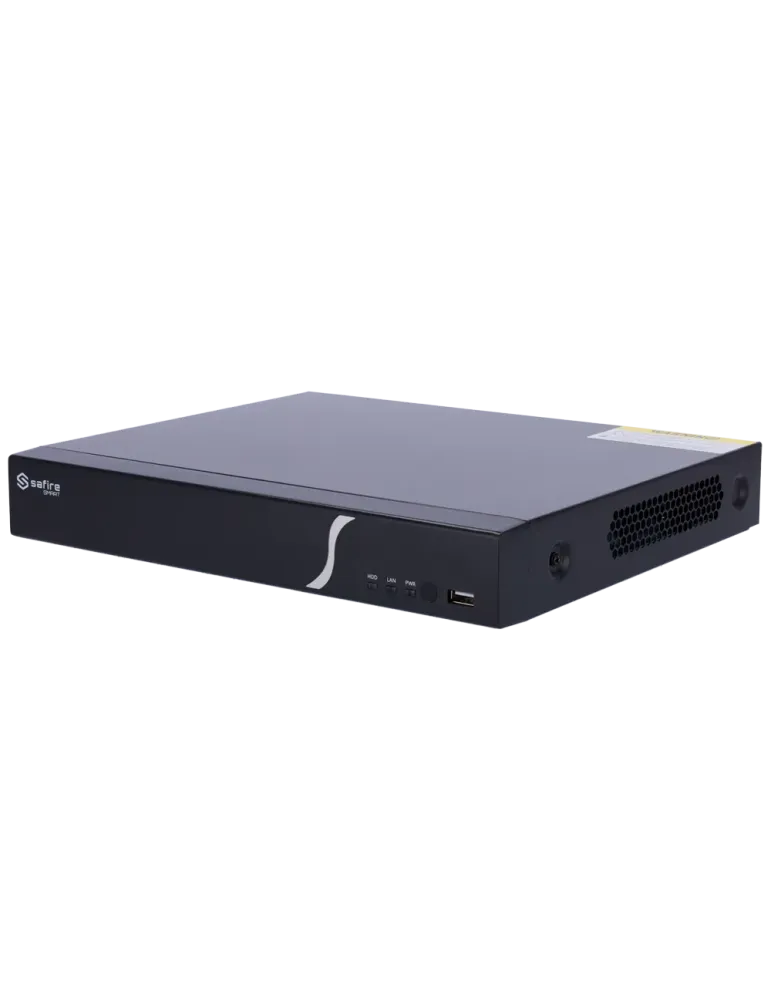 Safire Smart - Grabador NVR para cámaras IP gama B2 - 4CH vídeo / Comp