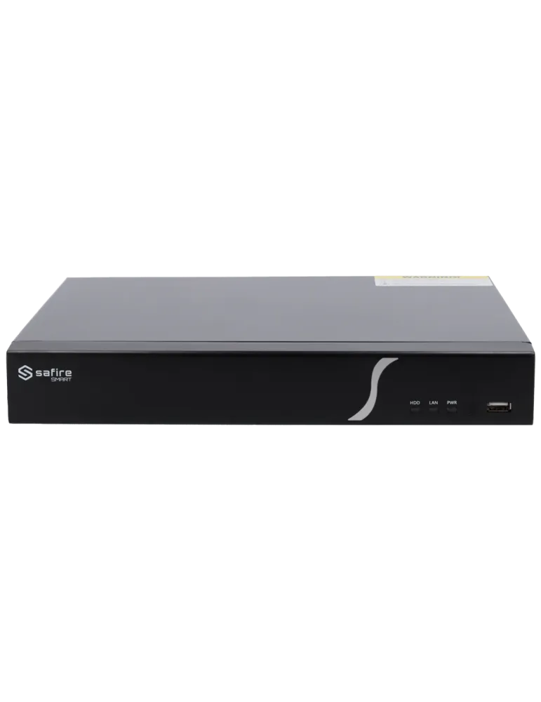 Safire Smart - Grabador NVR para cámaras IP gama B2 - 4CH vídeo / Comp