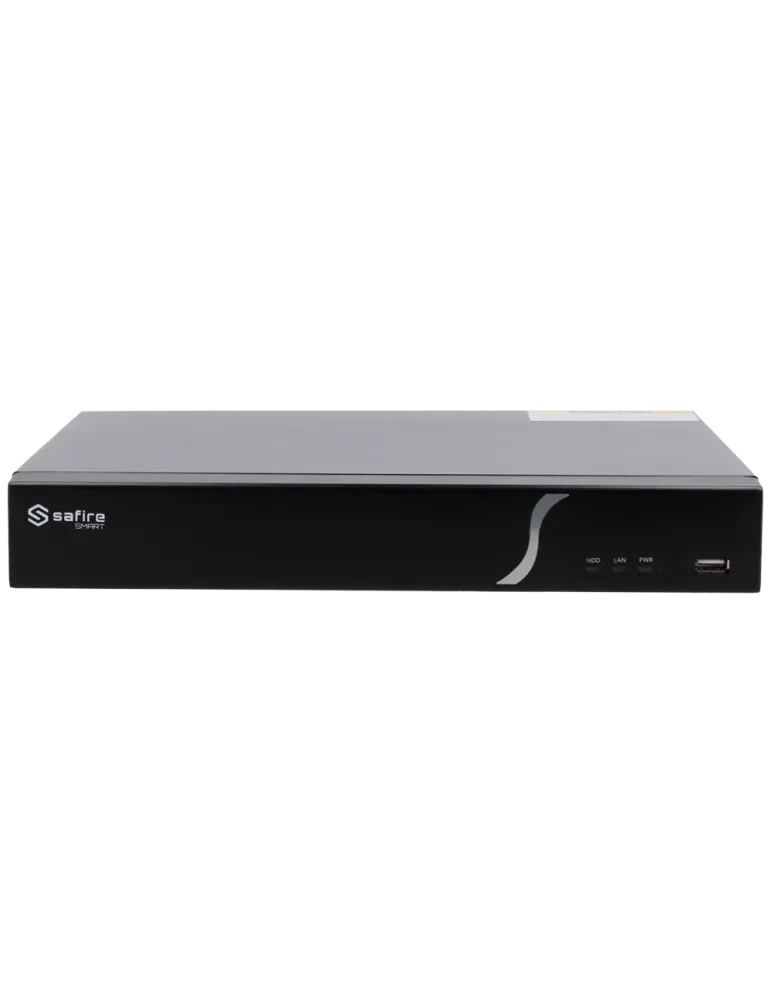Safire Smart - Grabador NVR para cámaras IP gama B2 - 8CH vídeo / Comp