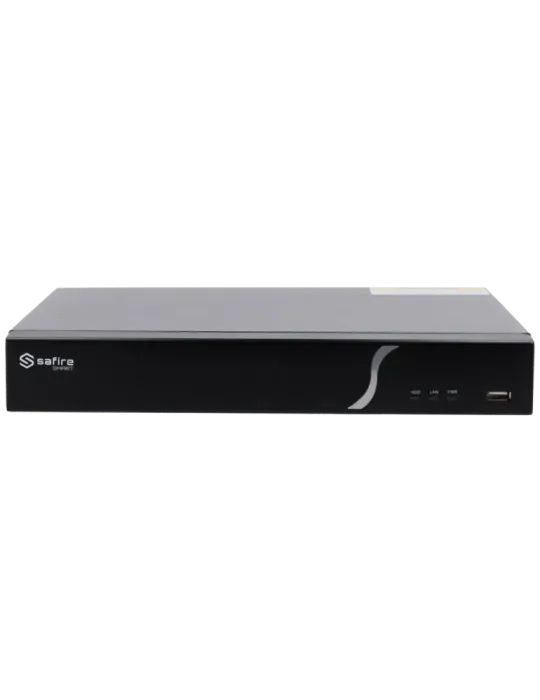 Safire Smart - Grabador NVR para cámaras IP gama B2 - 8CH vídeo / Comp