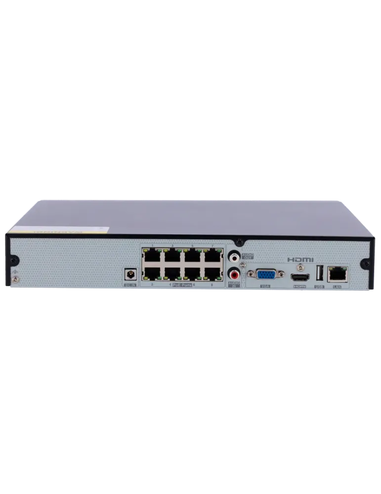 Safire Smart - Grabador NVR para cámaras IP gama B2 - 8CH vídeo / Comp