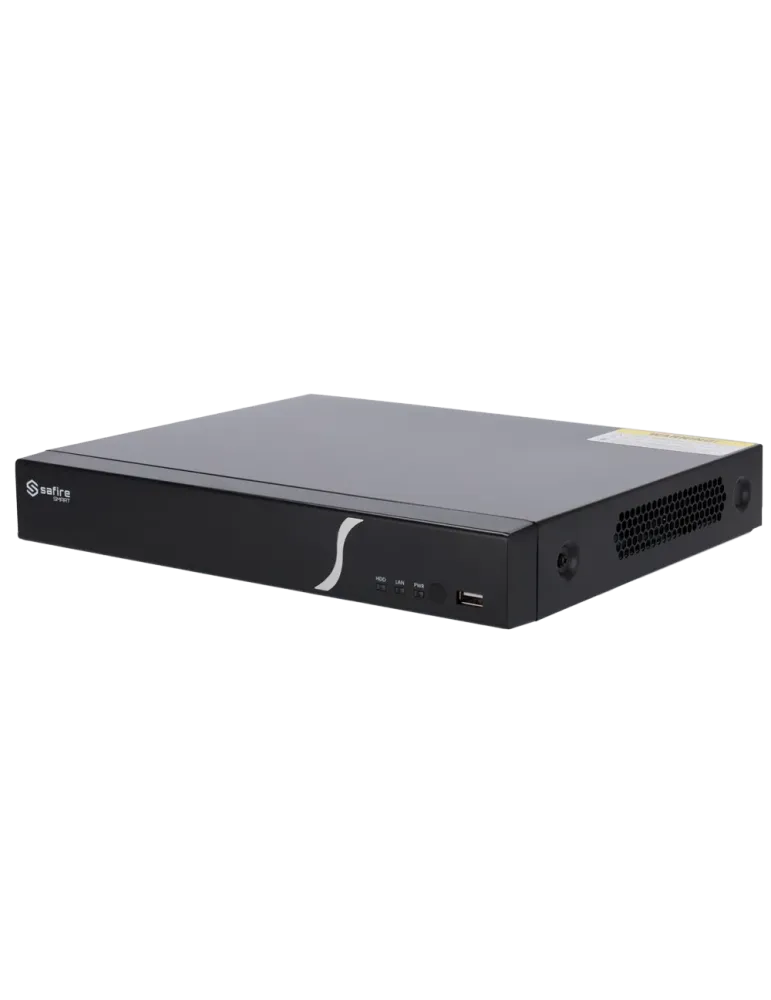Safire Smart - Grabador NVR para cámaras IP gama B2 - 16CH vídeo / Com