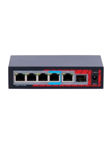 Safire Indoor POE extender Switch - Amplía alcance alimentación POE -