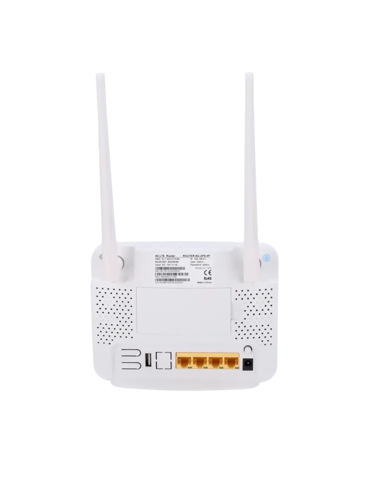 SAFIRE Router Safire 4G 150Mbps Descarga 50Mbps Subida - Puertos RJ45