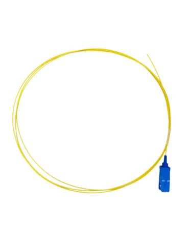 SAFIRE Pigtail de fibra óptica - Fibra monomodo OS2 - Conector SC UPC