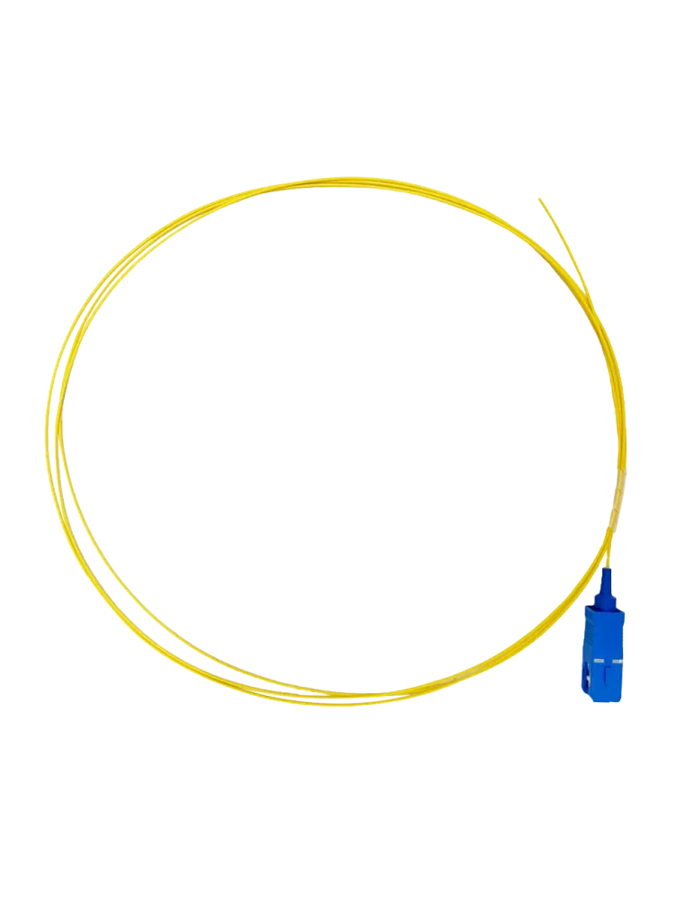 SAFIRE Pigtail de fibra óptica - Fibra monomodo OS2 - Conector SC UPC