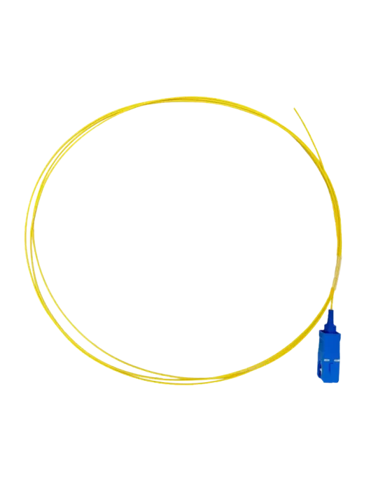 SAFIRE Pigtail de fibra óptica - Fibra monomodo OS2 - Conector SC UPC