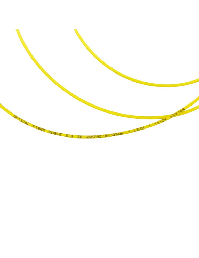 SAFIRE Pigtail de fibra óptica - Fibra monomodo OS2 - Conector SC UPC