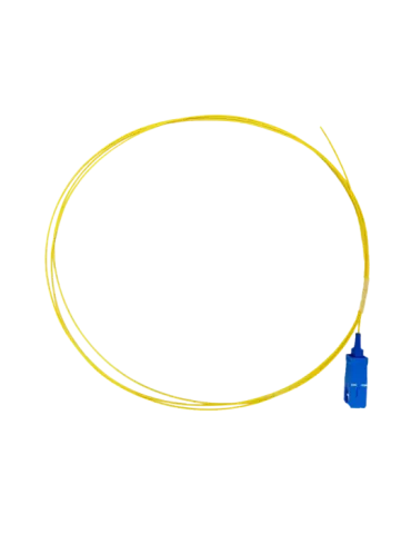 SAFIRE Pigtail de fibra óptica - Fibra monomodo OS2 - Conector SC UPC