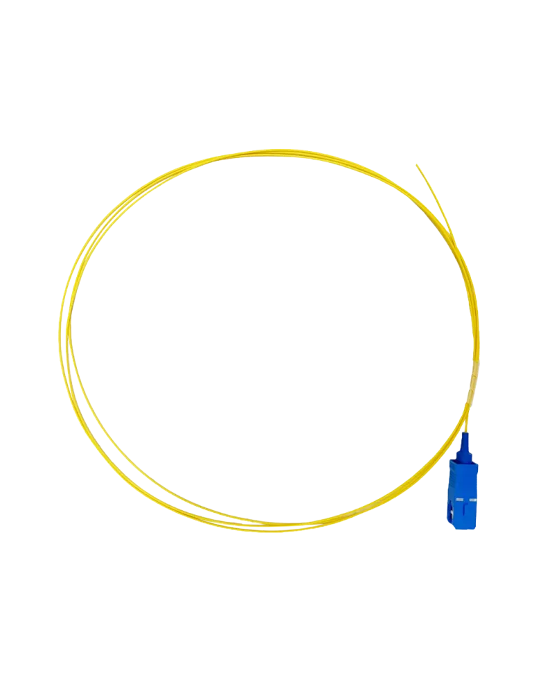 SAFIRE Pigtail de fibra óptica - Fibra monomodo OS2 - Conector SC UPC