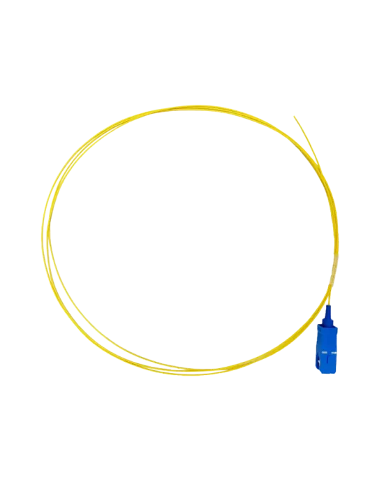 SAFIRE Pigtail de fibra óptica - Fibra monomodo OS2 - Conector SC UPC