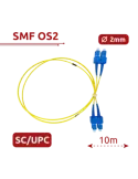 SAFIRE Cable de conexión de fibra óptica - Fibra monomodo OS2 - Conect