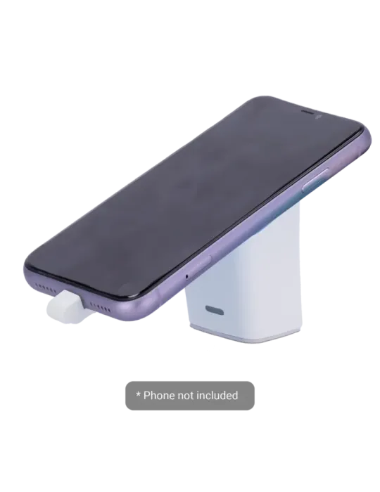 SAFIRE Soporte con alarma antihurto EAS - Apto para teléfonos móviles