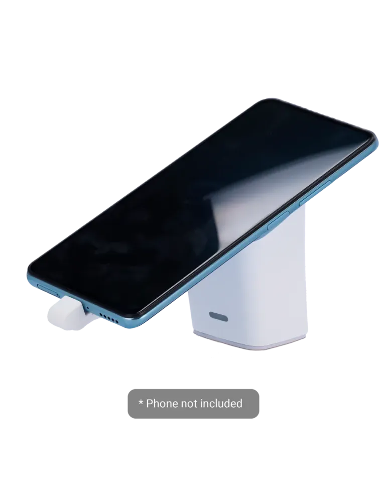 SAFIRE Soporte con alarma antihurto EAS - Apto para teléfonos móviles