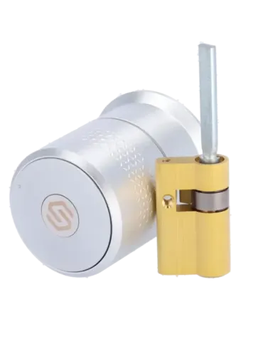 SAFIRE Cerradura inteligente Bluetooth - Cilindro ajustable motorizado