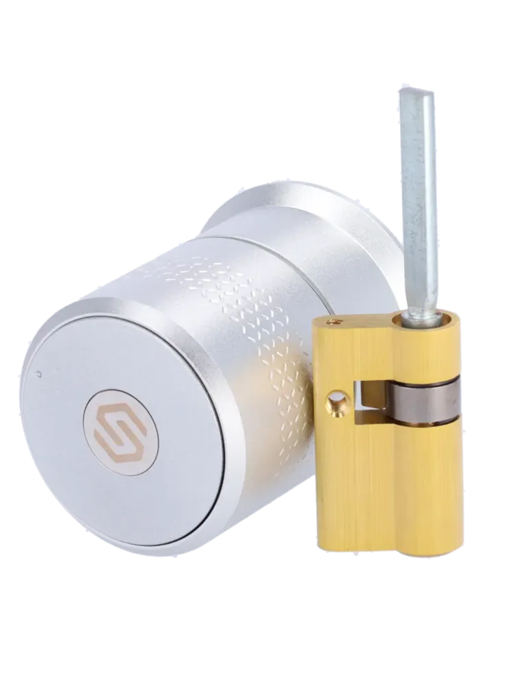 SAFIRE Cerradura inteligente Bluetooth - Cilindro ajustable motorizado