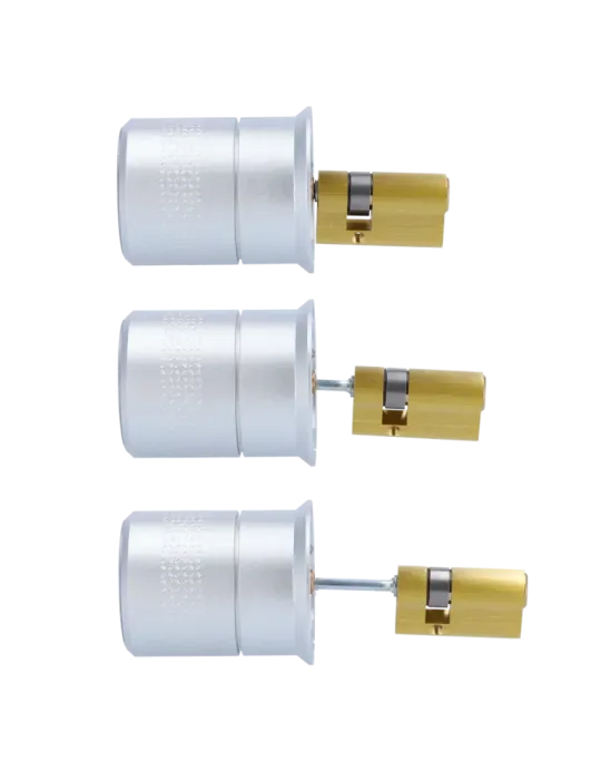 SAFIRE Cerradura inteligente Bluetooth - Cilindro ajustable motorizado