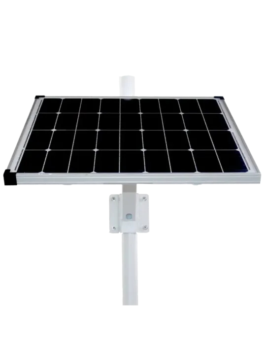 SAFIRE Sistema de alimentación autónoma para CCTV - Panel solar de 80W