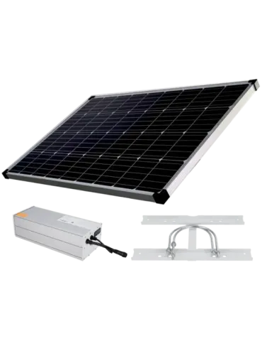 SAFIRE Sistema de alimentación autónoma para CCTV - Panel solar de 200
