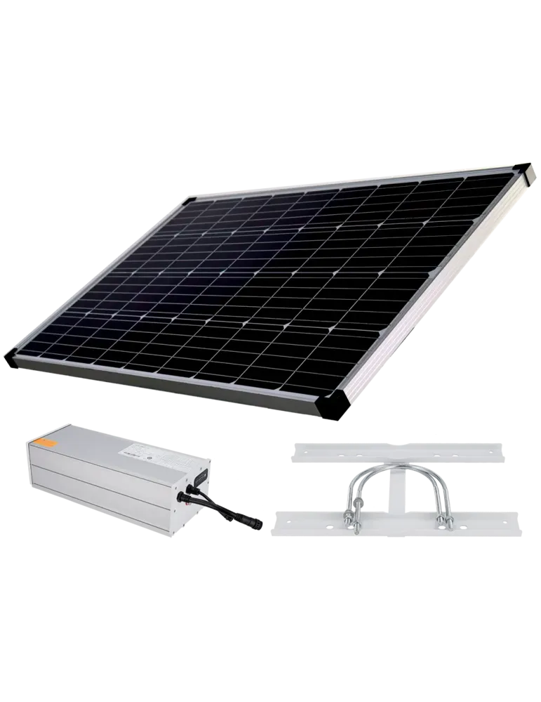SAFIRE Sistema de alimentación autónoma para CCTV - Panel solar de 200