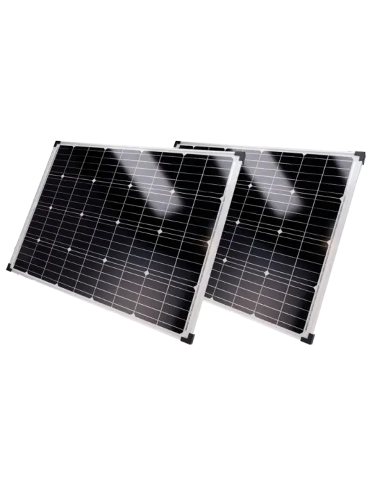 SAFIRE Sistema de alimentación autónoma para CCTV - 2x Panel solar de