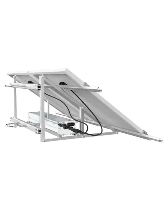 SAFIRE Sistema de alimentación autónoma para CCTV - 2x Panel solar de